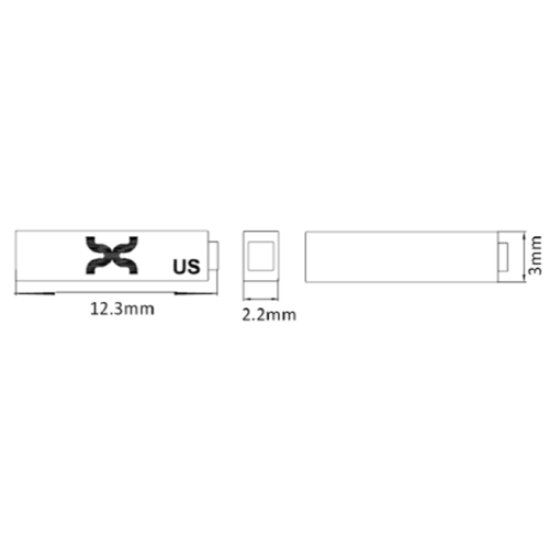 Xerafy XS Dash(X4101-US000-U8, NXP Ucode 8)