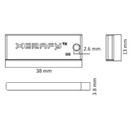 Xerafy　Global Trak （X0340-GL011-M750, Impinj M750）