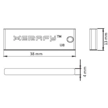 Xerafy　Data Trak II（X0330-GL011-M750, Impinj M750）