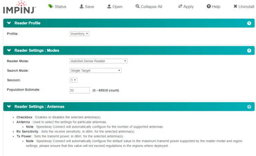 Impinj Speedway Connect Software IPJ-S4001